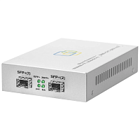 Медиаконвертер/ Медиаконвертер 10GbE SFP+ / SFP+ (SNR-CVT-SFP+V2)