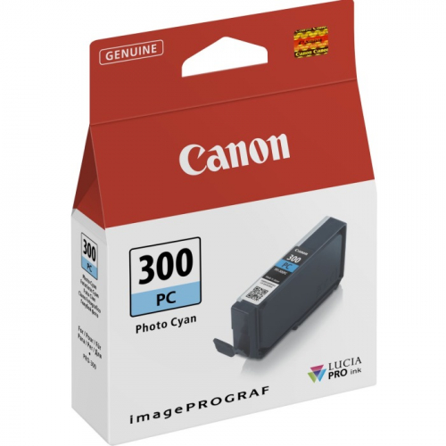 Картридж Canon PFI-300Y фото голубой (4197C001)