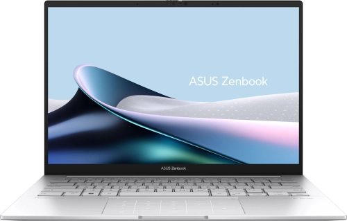 Ноутбук Asus Zenbook 14 UX3405CA-ST1352 Core Ultra 7 255H 32Gb SSD512Gb Intel Arc 140T 14 OLED 3K (2880x1800) без ОС silver WiFi BT Cam Bag (90NB14W2-M01ZP0)