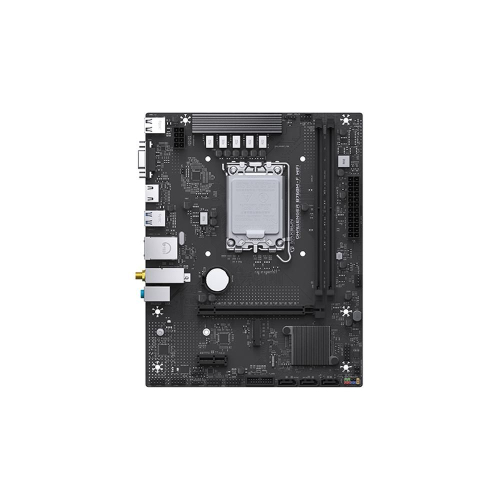 Материнская плата Maxsun MS-Challenger B760M-F WIFI B760, LGA1700, 2*DDR4, 1*PCIEx16, 1*PCIEx1, 1*M.2, 6*USB3.2Gen1, 4*USB2.0, 3*SATA3.0, 1G, DP, HDMI, M-ATX, RTL (6940709661604)