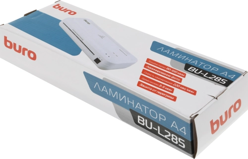 Ламинатор Buro BU-L285 белый A4 (80-100мкм) 22см/ мин (2вал.) лам.фото фото 7