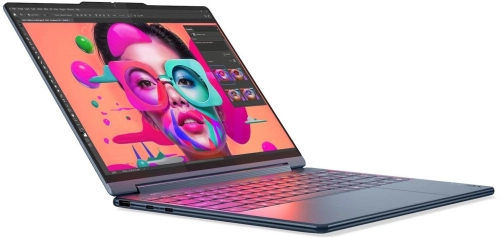 Ноутбук Lenovo Yoga 9 14ILL10 (83LC0054RK) Ноутбук Lenovo Yoga 9 14ILL10 Core Ultra 7 256V 16Gb SSD1Tb Intel Arc 140V 14 OLED Touch 2.8K (2880x1800) Windows 11 Home blue WiFi BT Cam Bag (83LC0054RK) фото 3
