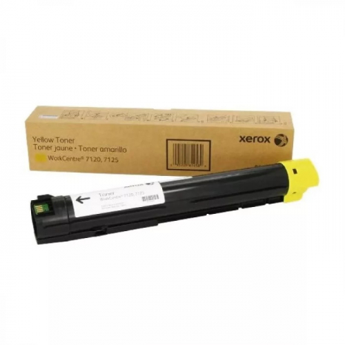 Тонер-картридж Hi-Black (HB-006R01462) желтый 15000 страниц для Xerox WC 7120/ 7125/ 7220/ 7225 (220095983)