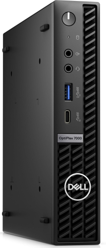 Компьютер Dell Optiplex 7000 Micro Core i7-12700T (1.4) 16Gb SSD512Gb 770 Linux Ubuntu GbitEth WiFi BT 260W мышь клавиатура черный (7000-7650)