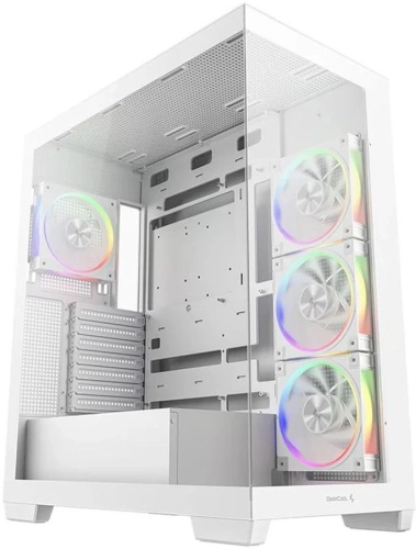 Корпус Deepcool CG580 4F V2 WH белый без БП ATX 6x120mm 4x140mm 2xUSB3.0 audio bott PSU (R-CG580-WHADA4-G-2) фото 5