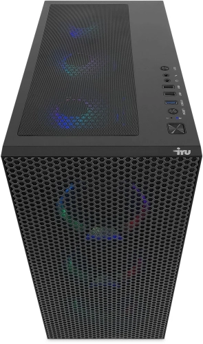 Компьютер IRU Tactio 510B7GP TWR i5 14400F (2.5) 32Gb SSD1Tb RTX5060TI 8Gb Windows 11 Pro GbitEth 650W черный (RUS) (2126617) фото 8