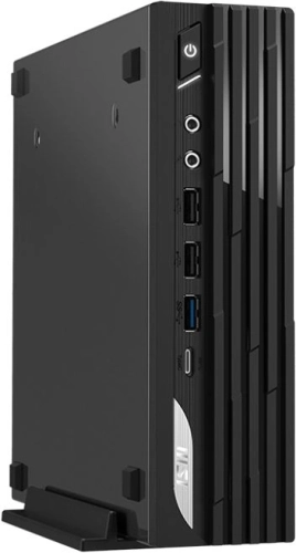 Персональный компьютер MSI Pro DP21 13M Mini Core i3-14100 (3.5GHz), 8Gb DDR4 SO-DIMM, 512GB SSD M.2, Intel UHD Graphics 730, noDVD, WiFi, BT, 120W, VESA, COM Port, no keyboard&mouse, noOS, 1y war-ty (9S6-B0A431-1071)