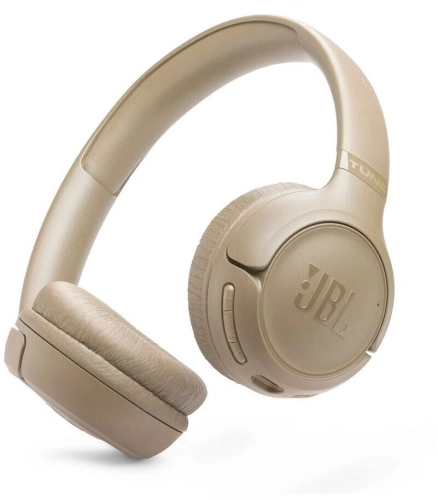 Гарнитура накладные JBL Tune 530BT бежевый беспроводные bluetooth оголовье (JBLT530BTBEGEU)