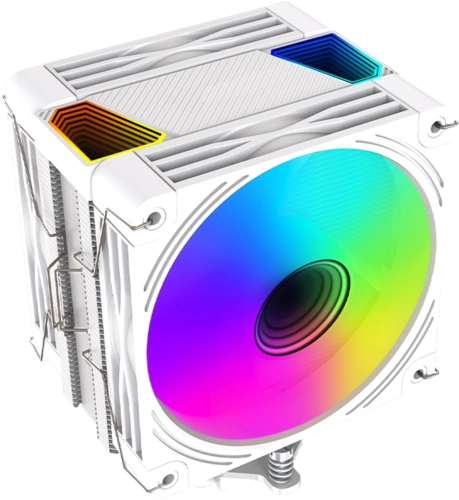 Устройство охлаждения(кулер) Bloody BD-AC230-ARGB1 ARGB Soc-AM5/ AM4/ 1200/ 1700/ 1851 белый 4-pin 22-32dB Al+Cu LCD 230W 715gr Ret (BD-AC230-ARGB1-WH) фото 2