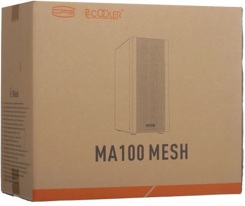 Корпус PcCooler MA100 MESH BK черный без БП ATX 3x120mm 1xUSB2.0 1xUSB3.0 audio bott PSU (C3-A510BKP3-GL) фото 15