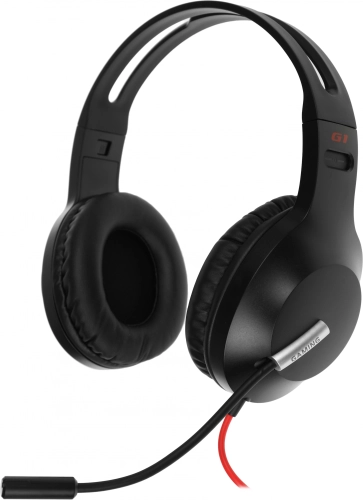 Наушники с микрофоном Edifier G1SE черный 2.5м накладные оголовье (G1SE#MLN)