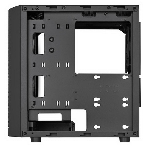 Корпус Silverstone SST-PS15B-PRO Precision Mini Tower Micro ATX Computer Case, tempered glass, 2x 120mm ARGB, 1x ARGB Controller, black (G410PS15BPRO020) фото 5