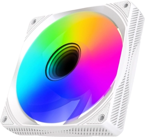 Вентилятор для корпуса Bloody BD-CF120ARGB1 ARGB 120х120x25 белый 4-pin 26дБ (BD-CF120ARGB1-WH) Ret фото 5