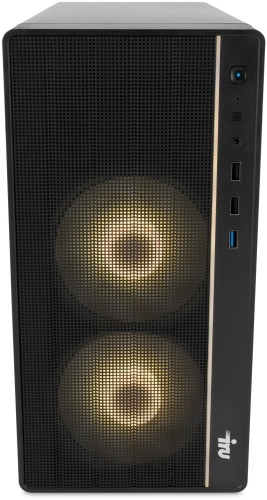 Компьютер IRU Tactio 310H6SEA MT i5 12400F (2.5) 32Gb SSD512Gb RTX5060 8Gb без ОС GbitEth 500W черный (RUS) (2165189) фото 5