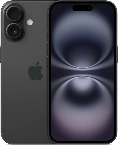 Смартфон Apple A3287 iPhone 16 256Gb черный моноблок 3G 4G 1Sim 6.1