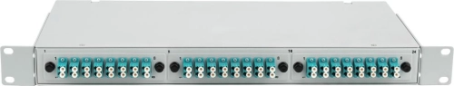 Кросс Suprlan 09-0257-3 19 1U 24xLC дупл. 50/125 OM3