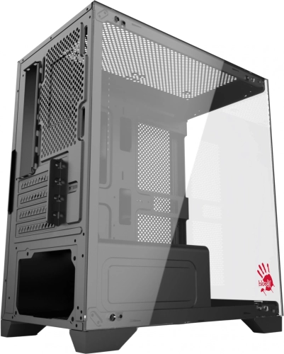 Корпус Bloody BD-CC103 черный без БП mATX 7x120mm 1xUSB2.0 1xUSB3.0 audio bott PSU (BD-CC103-BK) фото 3