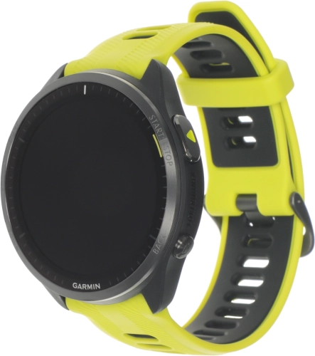 Смарт-часы Garmin Forerunner 965 47мм 1.4 AMOLED корп.черный рем.черный/желтый разм.брасл.:135-205мм (010-02809-12) фото 5