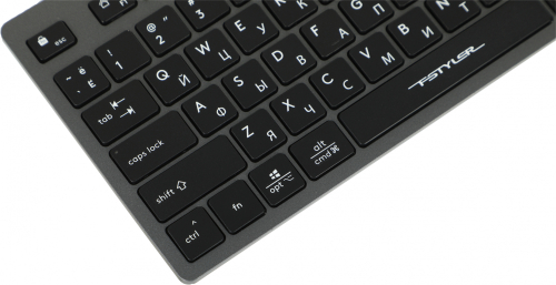 Клавиатура A4Tech Fstyler FX50 серый USB slim Multimedia (FX50 GREY) фото 19