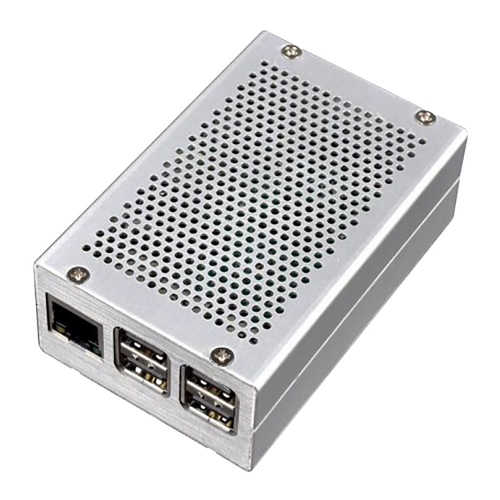 Корпус ACD RA193 Корпус ACD Heat Dispersion Metal Aluminium Alloy Case for Raspberry Pi 3, Silver