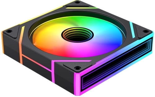 Вентилятор для корпуса Bloody BD-CF120ARGB2 LCD ARGB 120х120x25 черный 4-pin 26дБ (BD-CF120ARGB2-BK) Ret фото 7