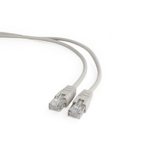 Патч-корд UTP Cablexpert PP12-2M кат.5e, 2м, литой, многожильный (серый)