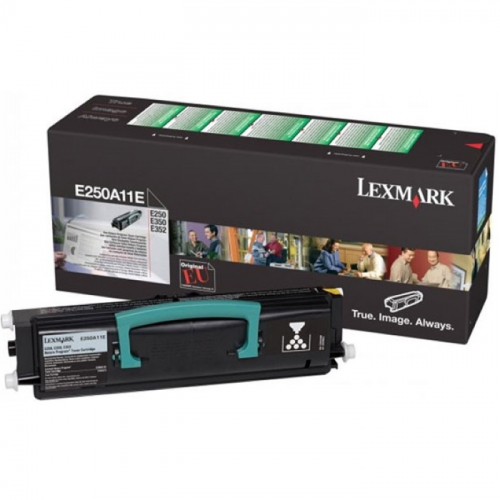 Тонер-картридж Lexmark E250 черный 3500 страниц для E250, E350, E352 Return Program (E250A11E)