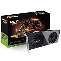 INNO3D RTX 4060 Twin X2 OC/ / RTX4060, HDMI, DP*3, 8G,D6 (N40602-08D6X-173051N)