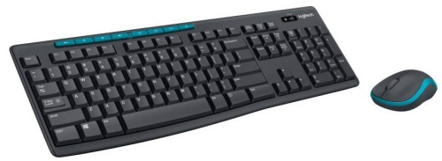 Комплект клавиатура + мышь Logitech MK275, беспроводной Black/ gray (920-008535) фото 2