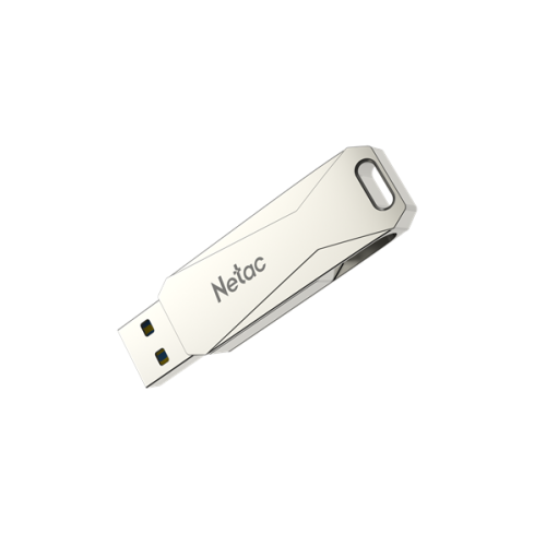 Флеш Диск Netac U381 16Gb <NT03U381B-016G-30PN>, USB3.0+microUSB, металлическая