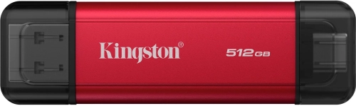Накопитель SSD Kingston USB3.2 Gen2 512GB SPSD/512GB красный