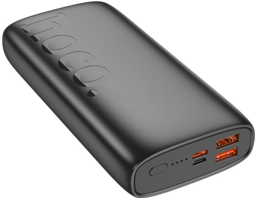 Мобильный аккумулятор Hoco J122A Respect 20000mAh QC/ PD 22.5W 3A USB-A/ USB-C черный фото 3