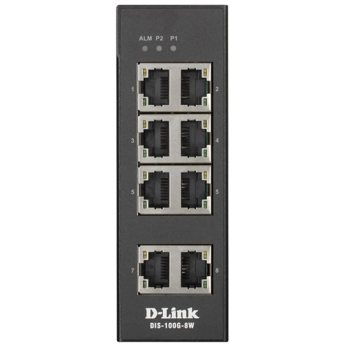 Коммутатор D-Link DIS-100G-8W/ A1A (DIS-100G-8W/ A1A) (DIS-100G-8W/A1A) фото 3