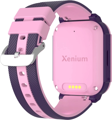 Смарт-часы Xenium W600 1.83 AMOLED корп.розовый рем.фиолетовый (CTW600PK/00) фото 9