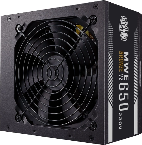 Блок питания Cooler Master ATX 650W MWE Bronze V3 Gen.5 80+ bronze 24pin APFC 120mm fan 6xSATA RTL (MPE-6501-ACAAW-3BEU)