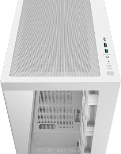 Корпус Deepcool CG580 4F V2 WH белый без БП ATX 6x120mm 4x140mm 2xUSB3.0 audio bott PSU (R-CG580-WHADA4-G-2) фото 3