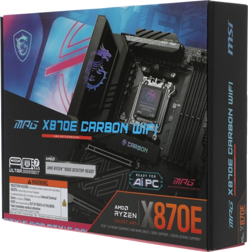 Материнская плата/ MPG X870E CARBON WIFI фото 10