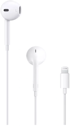 Гарнитура вкладыши Apple EarPods A1748 1.1м белый проводные в ушной раковине (MWTY3ZM/ A) (MWTY3ZM/A)