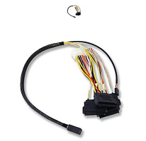 Cable, SFF-8643 - 4*SFF-8482, 1M (analog LSI00412 / L5-00222-00 / 2280100-R) (CBL-8643-8482-10)