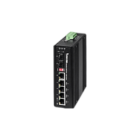 Неуправляемый промышленный коммутатор 4 x RJ45 10/ 100/ 1000M PoE 802.3at (до 30 W), 1 x SFP 10/ 100/ 1000M совмещенный с RJ45, 1 x SFP 10/ 100/ 1000M, 12VDC/ 24~56VDC, бюджет мощности при 24VDC~56VDC: 120 W, при 12VDC: 65 W, -40~75°C (AW-IHT-0601)