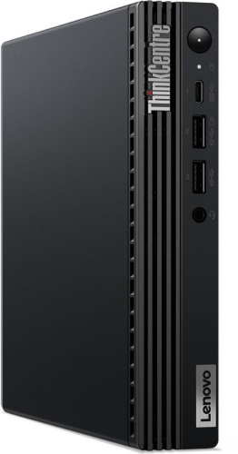 Компьютер Lenovo ThinkCentre Tiny M70q-3 slim i5 12500T (2) 8Gb SSD 256Gb Win11Pro 65W kb мышь клавиатура черный (11USS0JN00/NWF)