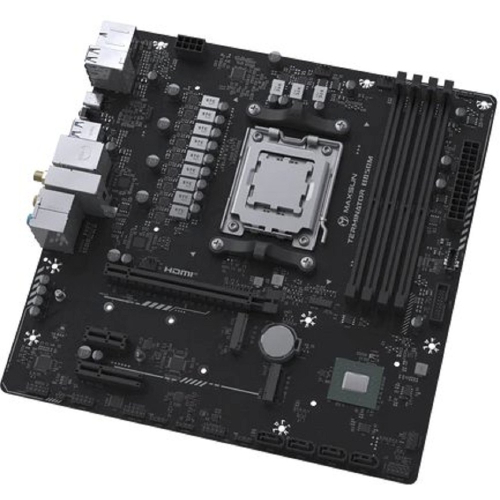Материнская плата MAXSUN MS-Terminator B850M WIFI, AM5, B850, 4*DDR5, 4*SATA 3.0, 2*M.2, USB 3.2, USB 2.0, Type-C, 1*PCIE 16, 1*PCIE 4, 1*PCIE 1, HDMI+DP, mATX фото 3