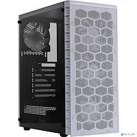 Powercase CMIZ4CW-L4 Корпус Mistral Z4 С White, Tempered Glass, Mesh, 4x 120mm 5-color LED fan, белый, ATX (CMIZ4CW-L4)