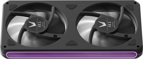 Вентилятор для корпуса Formula Air Fusion 2 ARGB 120х120x28 черный 4-pin 33.46дБ (упак.:2шт) (AIR FUSION 2 BK) Ret фото 3