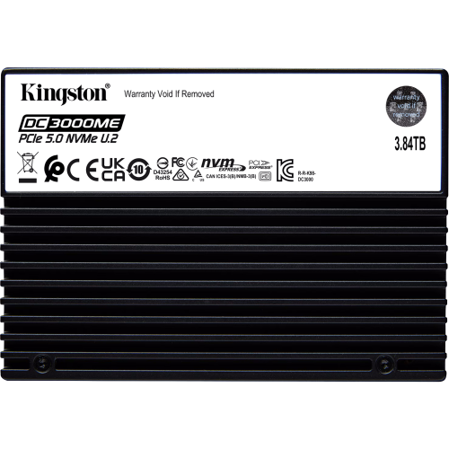 Твердотельный накопитель/ Kingston SSD DC3000ME 3840GB, U.2(2.5