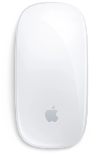 Мышь Apple Magic Mouse 3 A3204 белый лазерная беспров. BT для ноутбука (MXK53CH/A) фото 2
