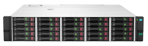 *Дисковая полка HPE D3710 SFF 12Gb SAS Disk Enclosure (2U; up to 25x SAS/ SATA drives (Gen8/ 9/ 10), 2xI/ O module, 2xfans and RPS, 2x0,5m HD Mini-SAS cables) for gen10 server (Q1J10B)