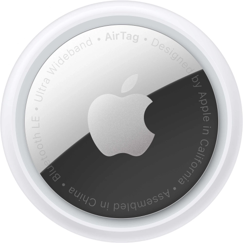 Метка Apple AirTag 1 A2187 белый/ серебристый для Apple (MX532ZP/ A) (MX532ZP/A)