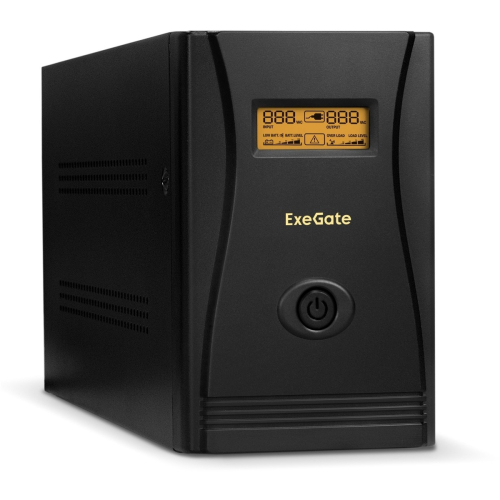 Exegate EP285529RUS ИБП ExeGate SpecialPro Smart LLB-2200.LCD.AVR.C13.RJ.USB
