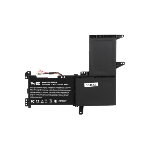 Аккумулятор для ноутбука Asus VivoBook S5100U 11.52V 3553mAh PN: B31N1637 (TOP-ASS510)